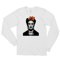 Frida Kahlo With Flowers Poster Artwork Long Sleeve Shirt