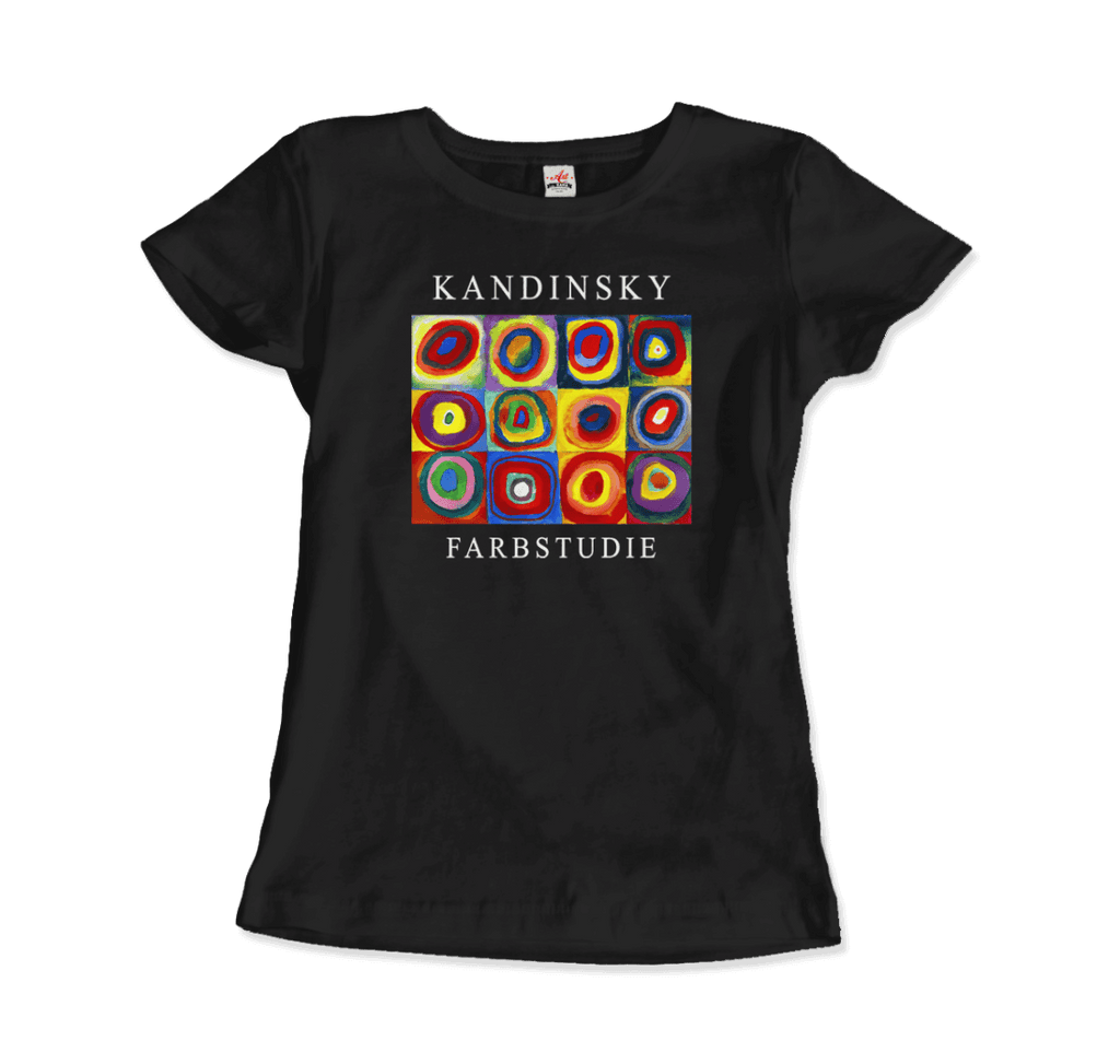 Kandinsky Farbstudie Color Study, Squares with Concentric Circles, 1913 artwork t-shirt