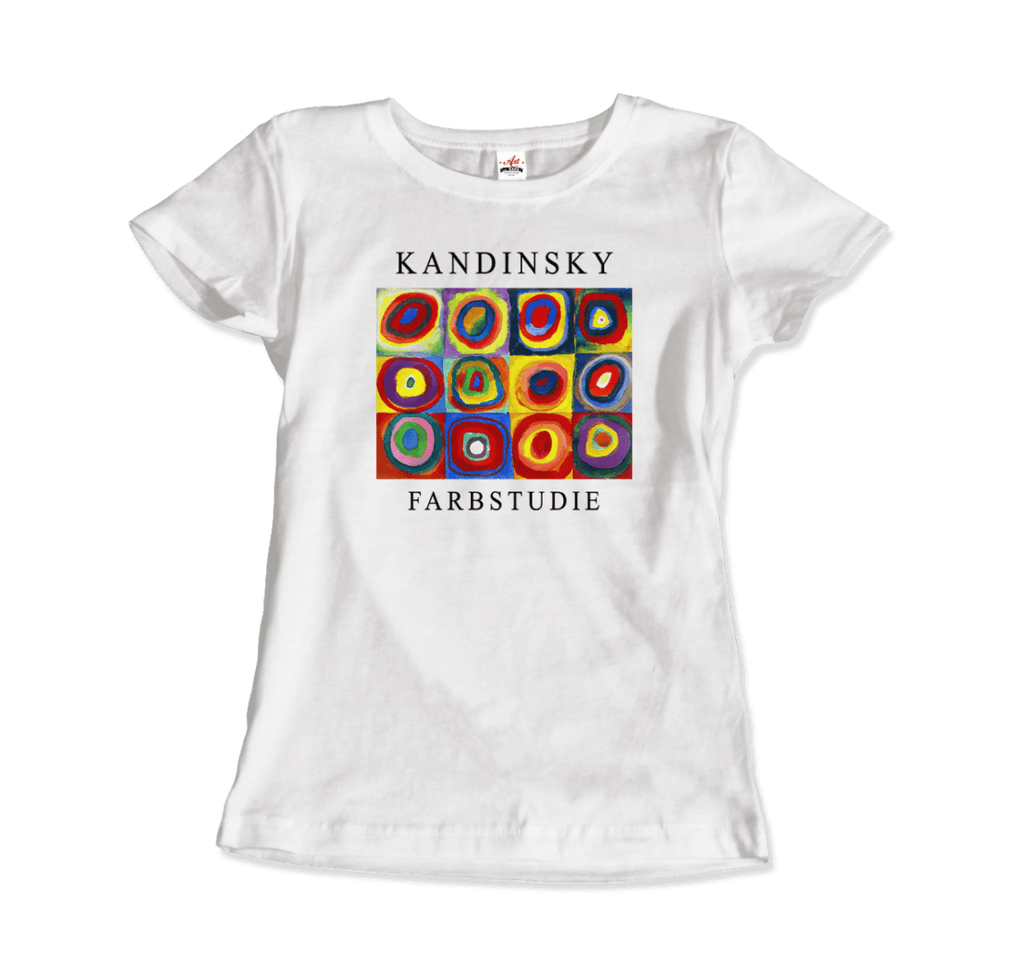 Kandinsky Farbstudie Color Study, Squares with Concentric Circles, 1913 artwork t-shirt